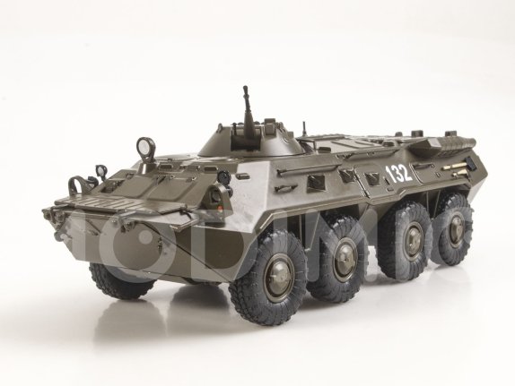 Наши Танки №25, БТР-80 Наши Танки (MODIMIO) в масштабе 1:43, фото 7