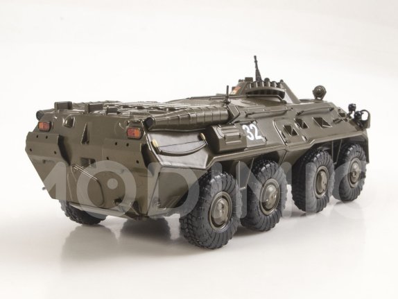 Наши Танки №25, БТР-80 Наши Танки (MODIMIO) в масштабе 1:43, фото 9