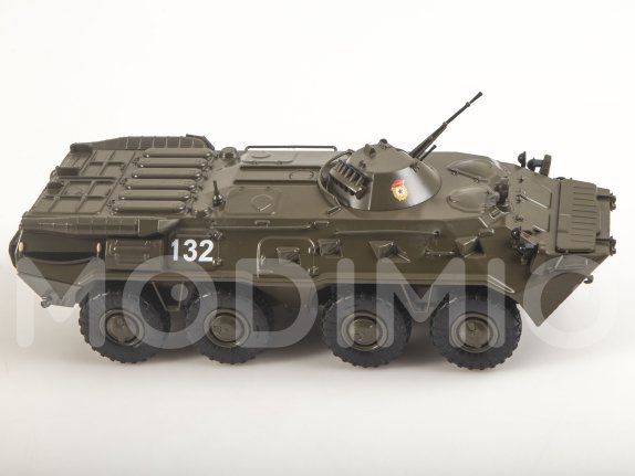 Наши Танки №25, БТР-80 Наши Танки (MODIMIO) в масштабе 1:43, фото 11
