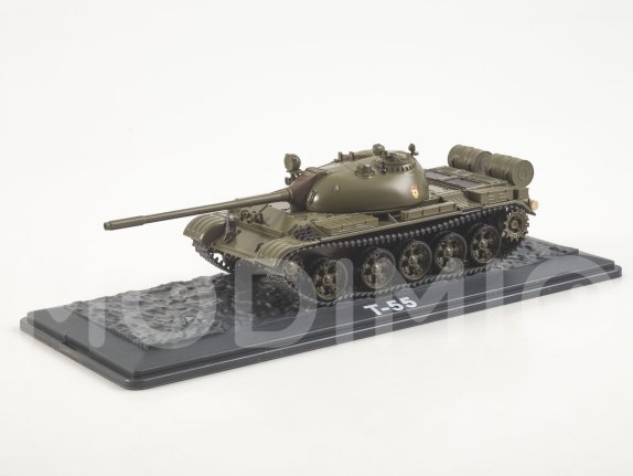 Наши Танки №27, T-55 Наши Танки (MODIMIO) в масштабе 1:43, фото 12