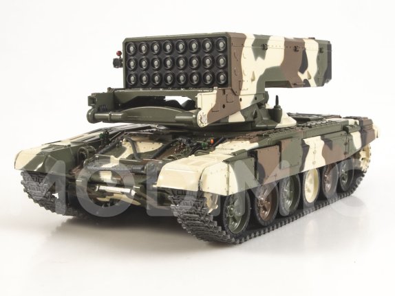 Наши Танки №20, TОС-1A Наши Танки (MODIMIO) в масштабе 1:43, фото 9