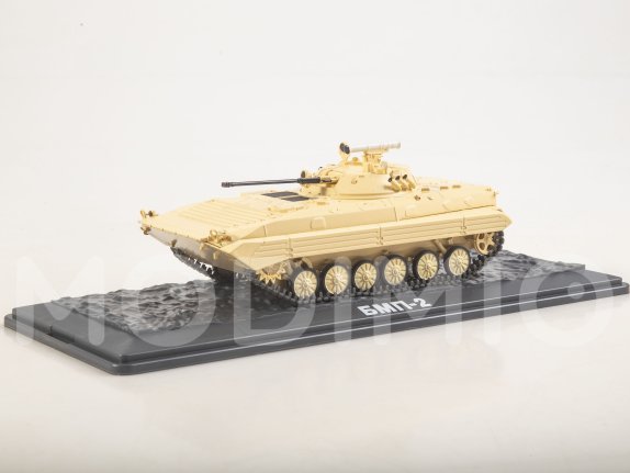 Наши Танки №28, БМП-2 Наши Танки (MODIMIO) в масштабе 1:43, фото 12