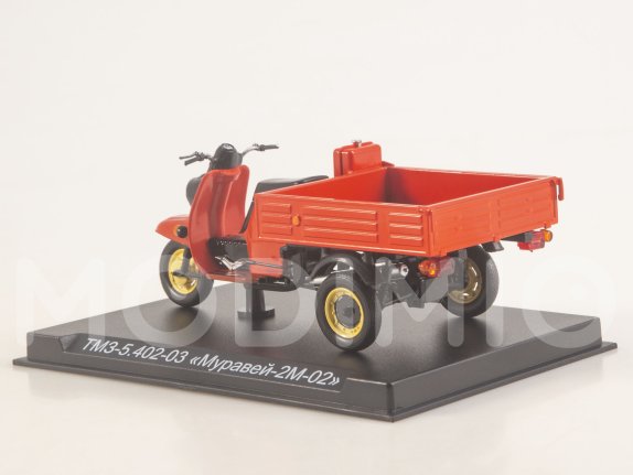 Наши мотоциклы. Спецвыпуск №8, ТМЗ-5.403-03К «Муравей-2М-02» Наши Мотоциклы (MODIMIO) в масштабе 1:24, фото 10