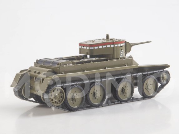 Наши Танки №34, БT-5 Наши Танки (MODIMIO) в масштабе 1:43, фото 9