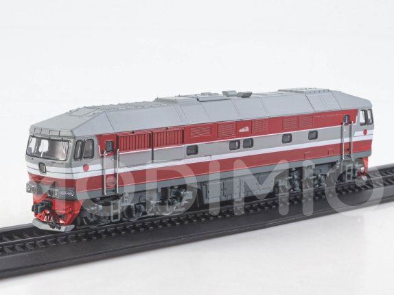 Наши поезда № 11, ТЭП70 Наши поезда (MODIMIO) в масштабе 1:87, фото 9